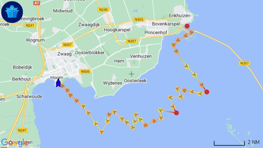 11 keer overstag, wat een oefening